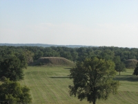 Mounds seen from Monks Mound